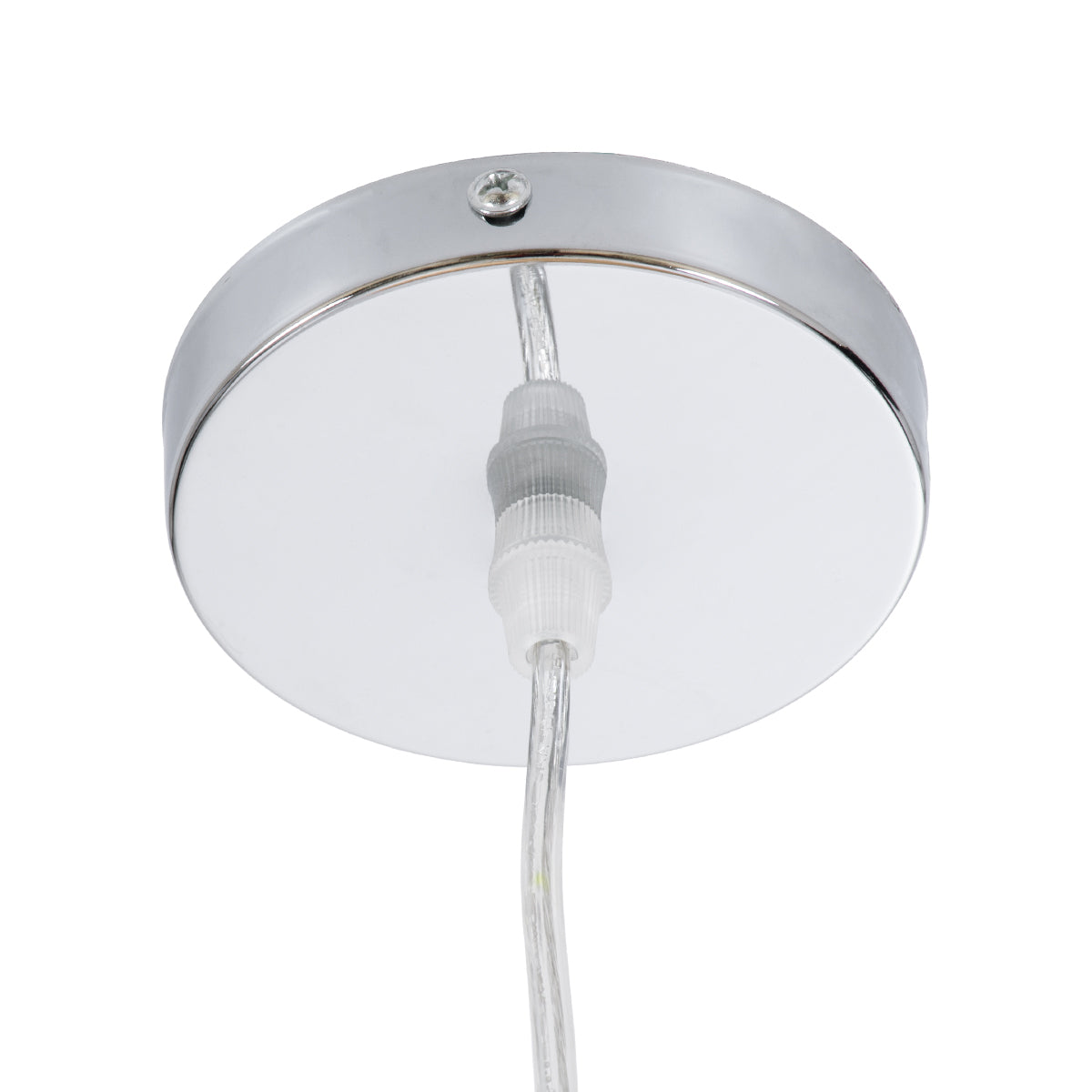 CHEOPE 01599 Boho Κρεμαστό Φωτιστικό Οροφής με Ντουί 1 x E27 AC 220-240V IP20 - Μπεζ - Μ45 x Π45 x Υ35