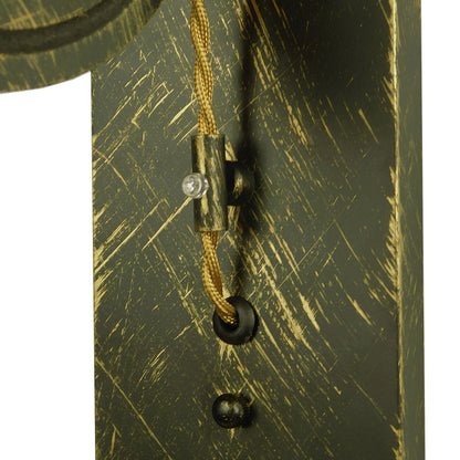 RYDON 01659 Vintage Φωτιστικό Τοίχου - Απλίκα με Ντουί 1 x E27 AC 220-240V IP20 - Μπρούτζινο Εφέ Σκουριάς - Μ15 x Π24 x Υ70