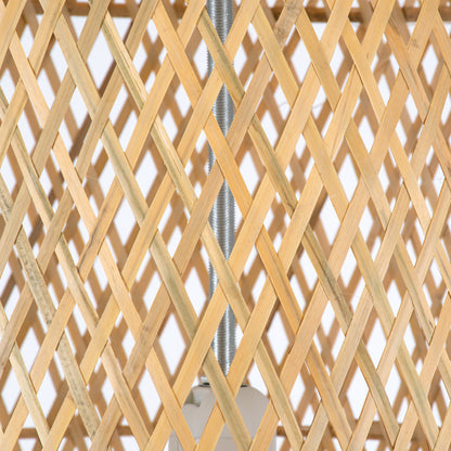 CALERO 01710 Boho Κρεμαστό Φωτιστικό Οροφής με Ντουί 1 x E27 AC 220-240V IP20 - Μπεζ - Μ25 x Π25 x Υ50