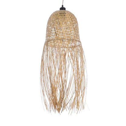 MANILA 01713 Boho Κρεμαστό Φωτιστικό Οροφής με Ντουί 1 x E27 AC 220-240V IP20 - Μπεζ - Μ25 x Π25 x Υ60