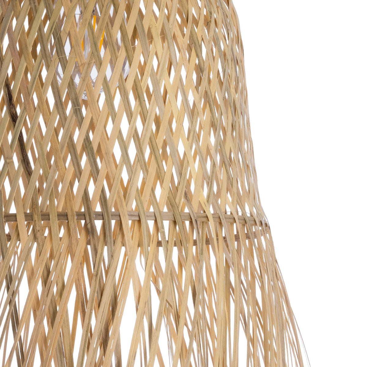 MANILA 01713 Boho Κρεμαστό Φωτιστικό Οροφής με Ντουί 1 x E27 AC 220-240V IP20 - Μπεζ - Μ25 x Π25 x Υ60