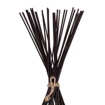 AZORES 01754 Boho Επιδαπέδιο Φωτιστικό με Ντουί 1 x E27 AC 220-240V IP20 - Καφέ & Μπεζ - Μ30 x Π30 x Υ90