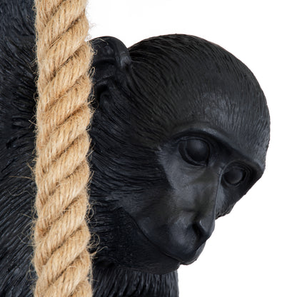 APES 01801 Μοντέρνο Κρεμαστό Φωτιστικό Οροφής με Ντουί 1 x E27 AC 220-240V IP20 - Μαύρο & Μπεζ - Μ26 x Π28 x Υ69