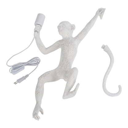 APES 01805 Μοντέρνο Φωτιστικό Τοίχου - Απλίκα με Ντουί 1 x E27 AC 220-240V IP20 - Λευκό - Μ34 x Π31 x Υ61