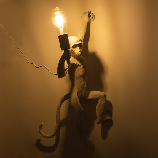 APES 01805 Μοντέρνο Φωτιστικό Τοίχου - Απλίκα με Ντουί 1 x E27 AC 220-240V IP20 - Λευκό - Μ34 x Π31 x Υ61