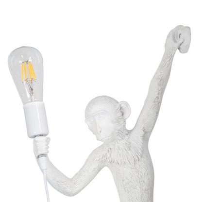 APES 01805 Μοντέρνο Φωτιστικό Τοίχου - Απλίκα με Ντουί 1 x E27 AC 220-240V IP20 - Λευκό - Μ34 x Π31 x Υ61