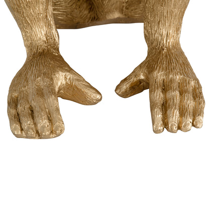 APES 01809 Μοντέρνο Επιτραπέζιο Φωτιστικό Πορτατίφ με Ντουί 1 x E27 AC 220-240V IP20 - Χρυσό - Μ30 x Π27 x Υ30