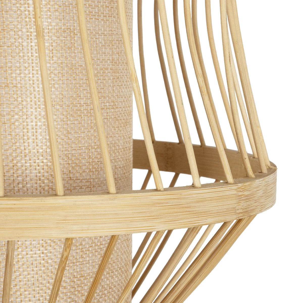 TULUM 01971 Boho Wall Light - Sconce with 1 x E27 AC 220-240V IP20 Socket - Beige - L24 x W32 x H55