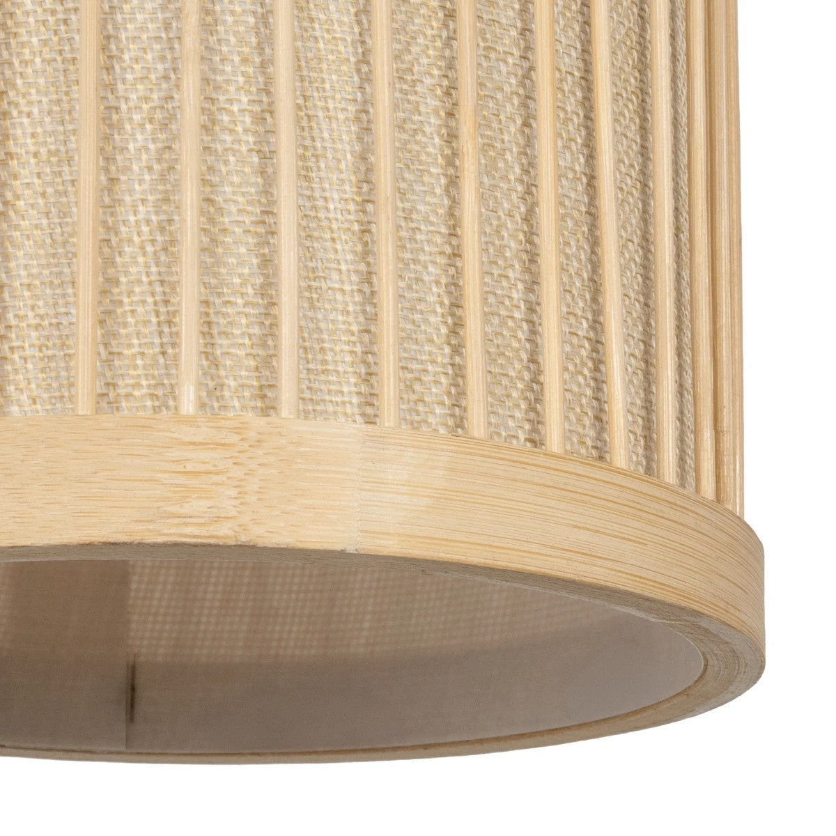 TULUM 01978 Boho Wall Light - Sconce with 1 x E27 AC 220-240V IP20 Socket - Beige - L16 x W26.5 x H47