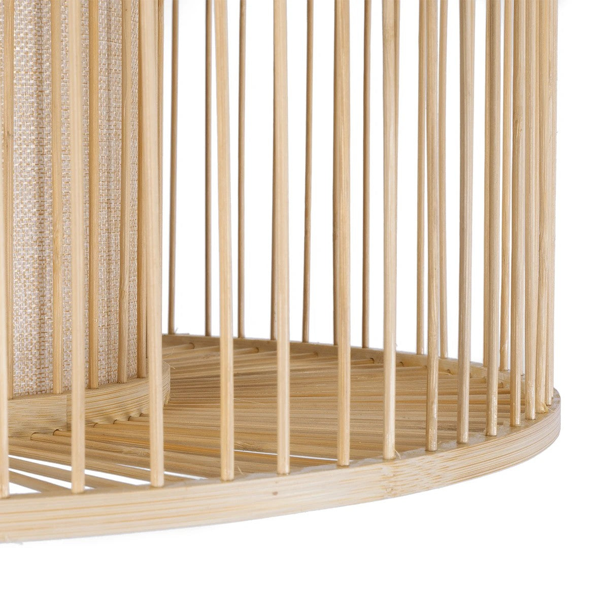 POPPY 01988 Boho Επιδαπέδιο Φωτιστικό με Ντουί 1 x E27 AC 220-240V IP20 - Μπεζ - Μ58 x Π58 x Υ145