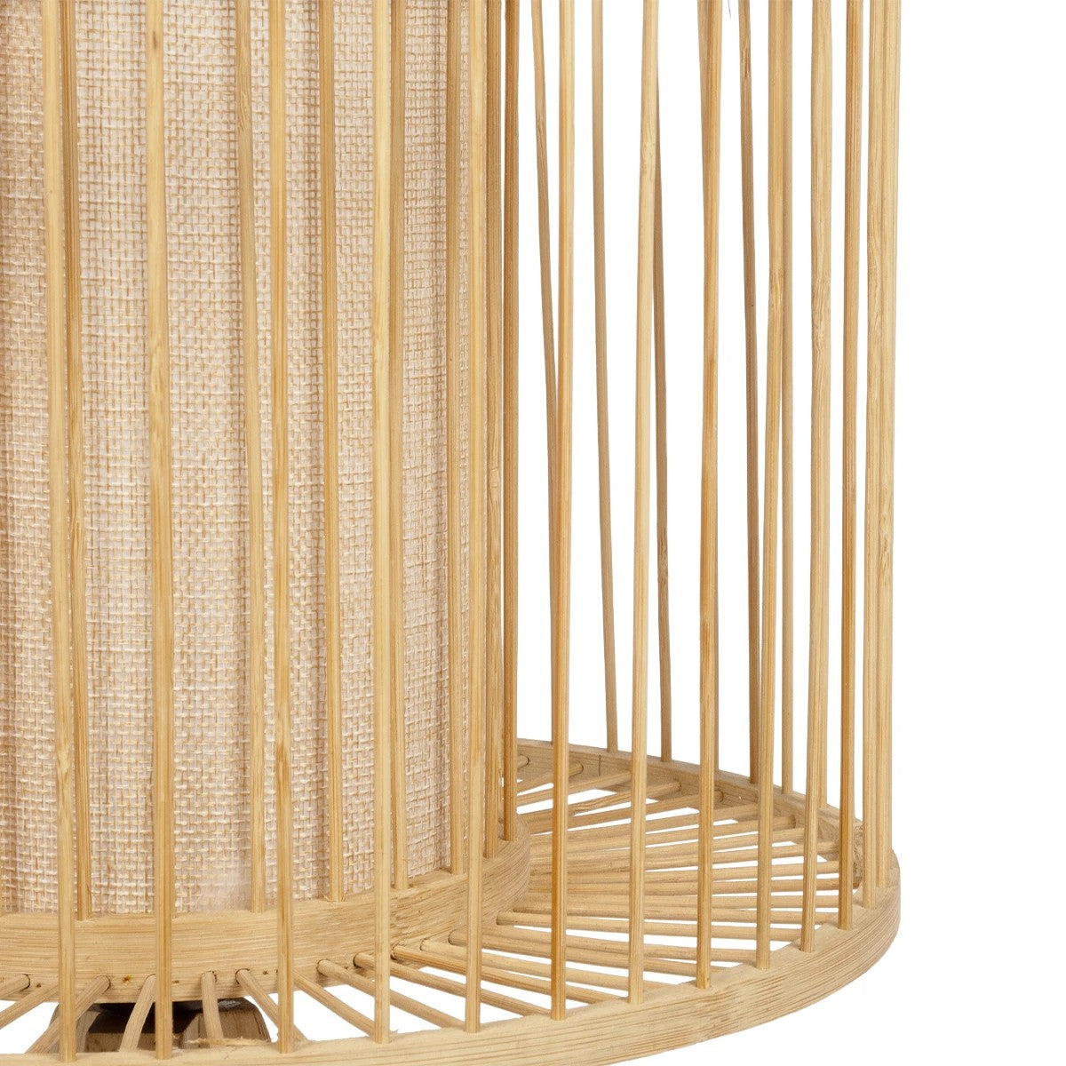 TULUM 01993 Boho Table Lamp with 1 x E27 AC 220-240V IP20 Socket - Beige - L30 x W30 x H40