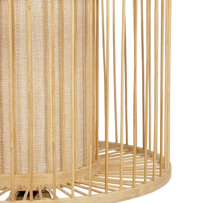 TULUM 01993 Boho Table Lamp with 1 x E27 AC 220-240V IP20 Socket - Beige - L30 x W30 x H40