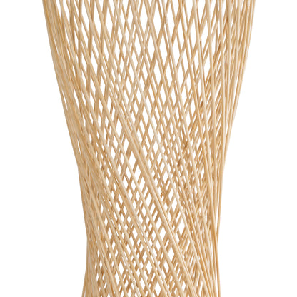 ROWAN 01994 Boho Επιτραπέζιο Φωτιστικό Πορτατίφ με Ντουί 1 x E27 AC 220-240V IP20 - Μπεζ - Μ17 x Π17 x Υ42