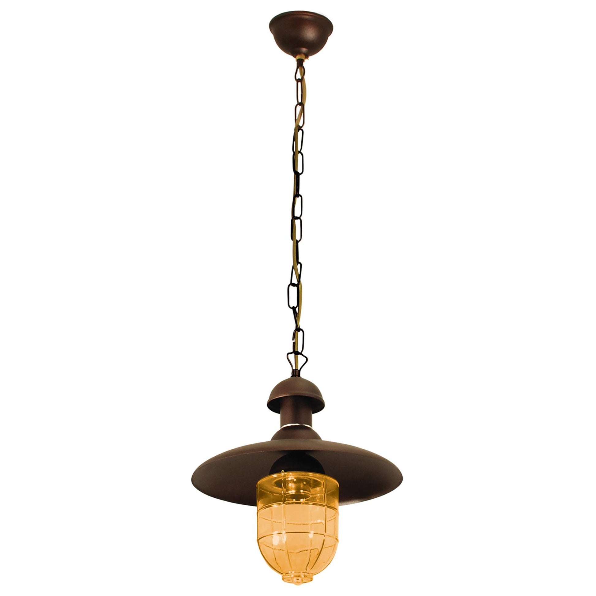 PDA 115 YL ΝΑΥΤΙΚΟ ΜΕΓΑΛΟ ΣΚΟΥΡΙΑ ΜΕΛΙ ΓΥΑΛΙ 1xΕ27 Φ27x110