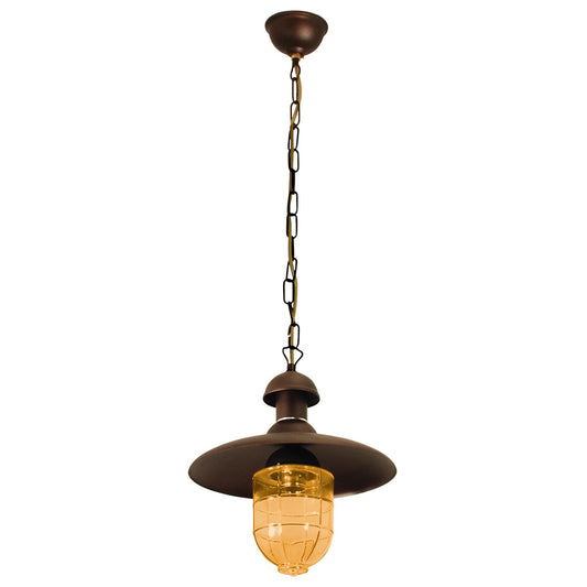 PDA 115 YL ΝΑΥΤΙΚΟ ΜΕΓΑΛΟ ΣΚΟΥΡΙΑ ΜΕΛΙ ΓΥΑΛΙ 1xΕ27 Φ27x110