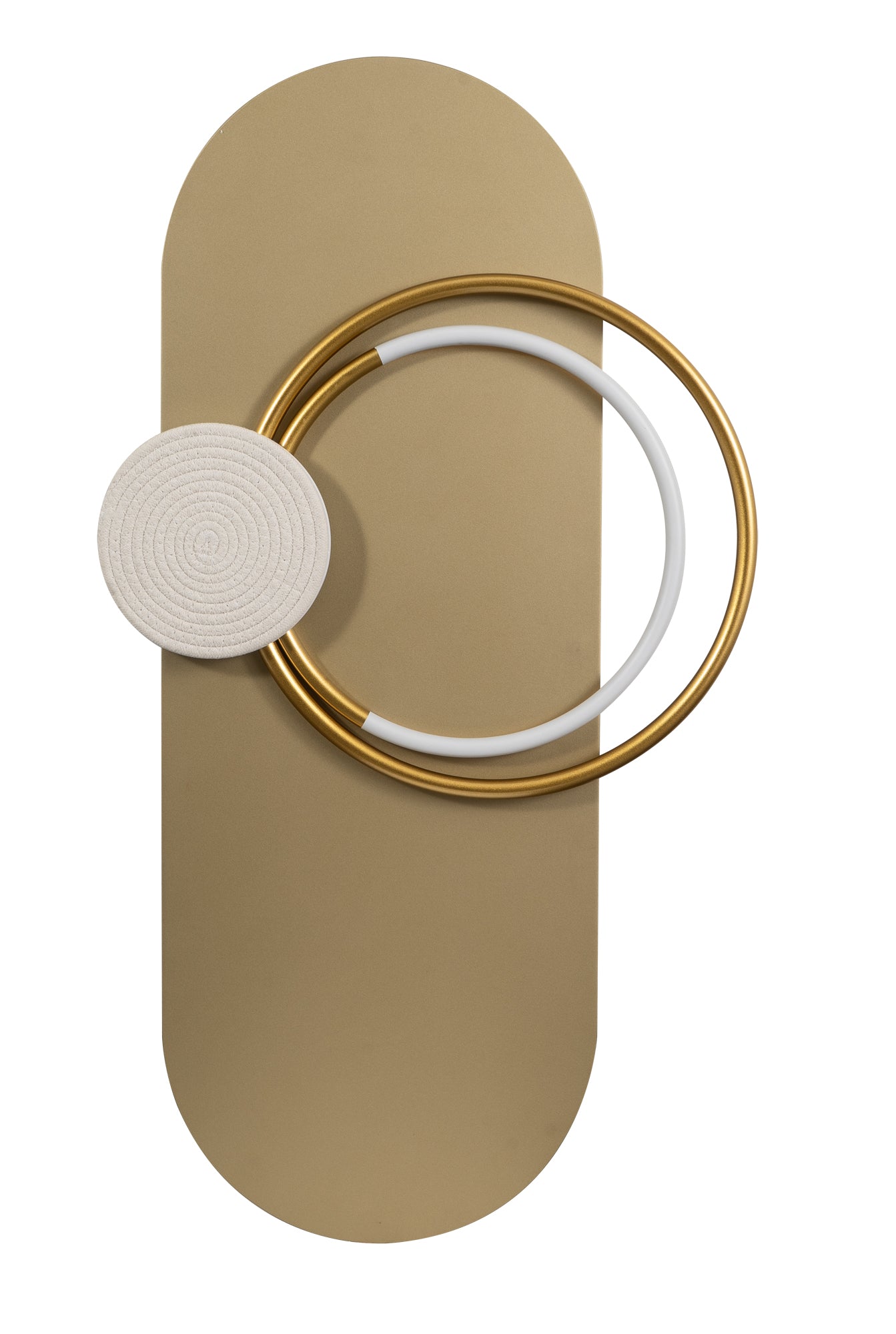 DEC - 10 ΔΙΑΚΟΣΜΗΤΙΚΟ ΦΩΤΙΖΟΜΕΝΟ LED ΠΑΡΑΛΛΗΛΟΓΡΑΜΜΟ ΜΕ ΚΥΚΛΟ ΣΤΗ ΜΕΣΗ 10W 3000K 600 LUM 51x92εκ