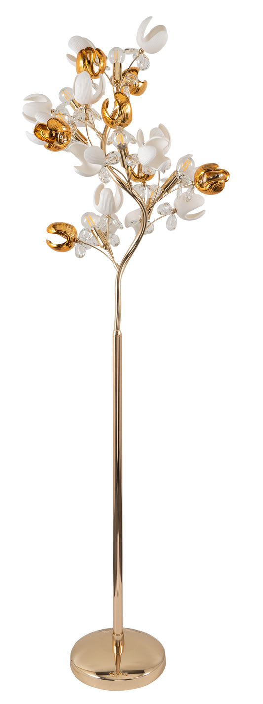 FLC 780-7 ΔΑΠΕΔΟΥ 7/Φ ΜΕ ΧΡΥΣΕΣ ΚΑΙ ΛΕΥΚΕΣ ΤΟΥΛΙΠΕΣ 7xΕ14 Φ55x167