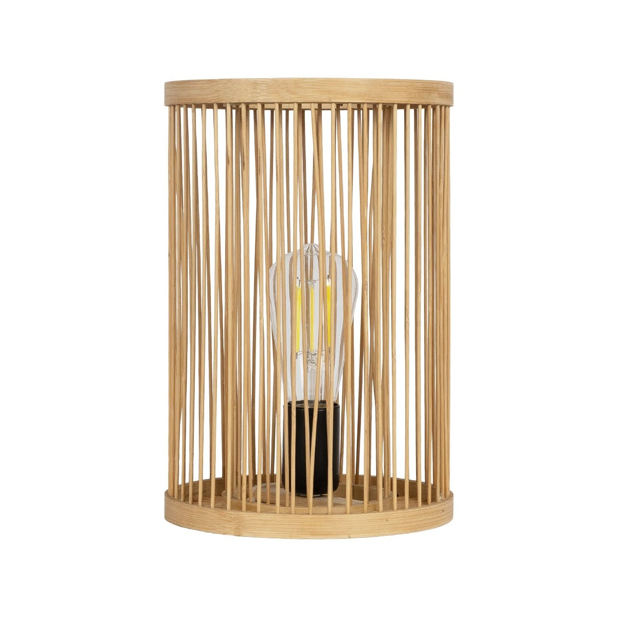 NOMAD 02000 Boho Table Lamp Portable with Socket 1 x E27 AC 220-240V IP20 - Beige - L20 x W20 x H30