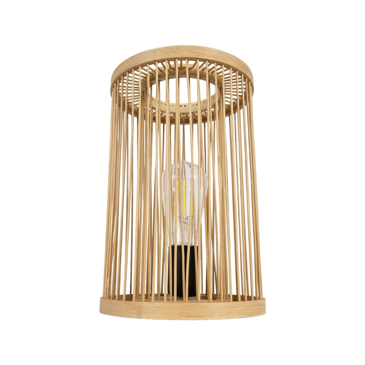 NOMAD 02000 Boho Table Lamp Portable with Socket 1 x E27 AC 220-240V IP20 - Beige - L20 x W20 x H30