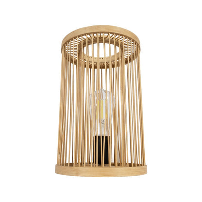 NOMAD 02000 Boho Table Lamp Portable with Socket 1 x E27 AC 220-240V IP20 - Beige - L20 x W20 x H30