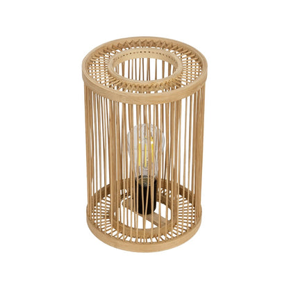 NOMAD 02000 Boho Table Lamp Portable with Socket 1 x E27 AC 220-240V IP20 - Beige - L20 x W20 x H30