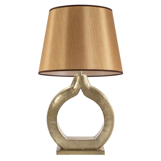 TLI 6334 40GD ΕΠΙΤΡΑΠΕΖΙΑ ΛΑΜΠΑ ΑΠΟ ΚΑΣΣΙΤΕΡΟ ΣΤΡΟΓΓΥΛΗ ΒΑΣΗ 1xΕ27 40x(47-77)