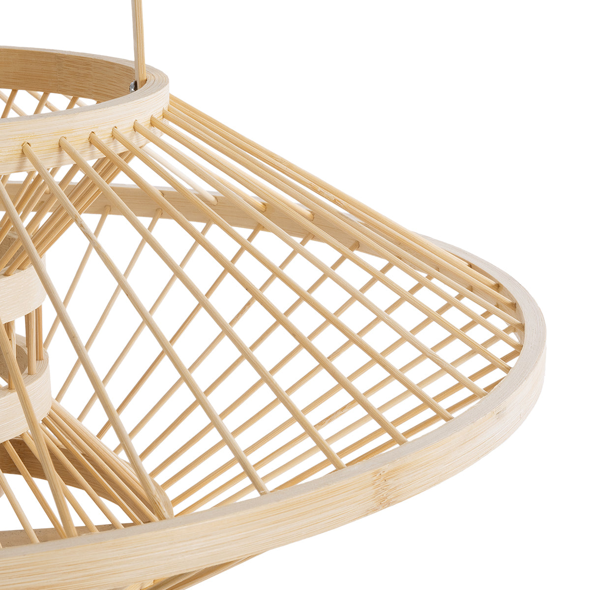 SORENIA 02005 Boho Επιδαπέδιο Φωτιστικό με Ντουί 1 x E27 AC 220-240V IP20 - Μπεζ - Μ50 x Π50 x Υ18