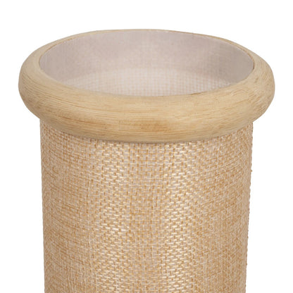 TULUMKO 02007 Boho Table Lamp Portable with Socket 1 x E27 AC 220-240V IP20 - Beige - L30 x W12 x H32
