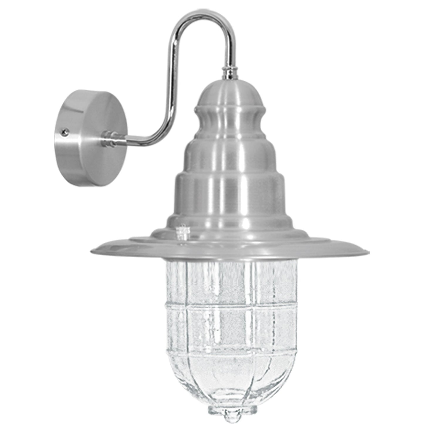 WLA 197 SL ΑΠΛΙΚΑ ΑΛΟΥΜΙΝΙΟΥ ΠΥΡΟΦΑΝΙ ΚΑΜΠΥΛΗ 1xΕ27 23x29x31