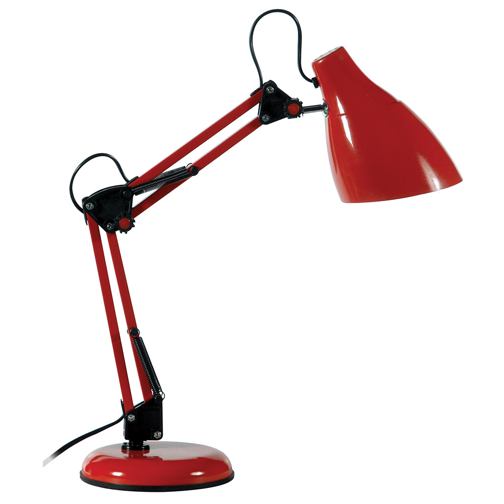 TLC 812 RD ΓΡΑΦΕΙΟΥ ΚΟΚΚΙΝΟ ΣΧΕ/ΡΙΟΥ ΣΠΑΣΤΟ 1xE27 15x30x47