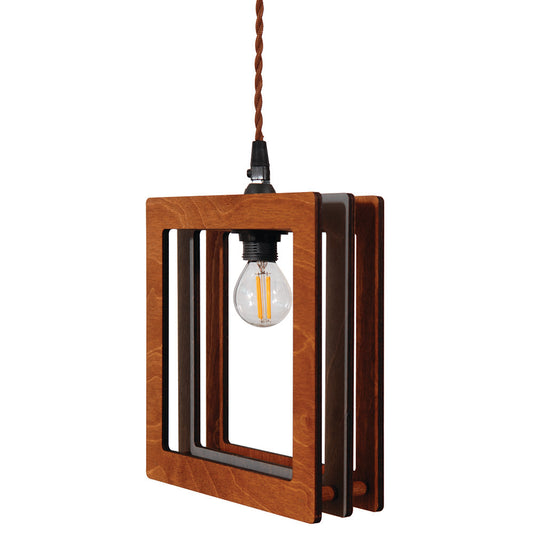 PDA 384 # 1/Φ ΜΙΚΡΟ ΞΥΛΟ ΤΕΤΡΑΓΩΝΟ ΚΑΦΕ 22x5x80