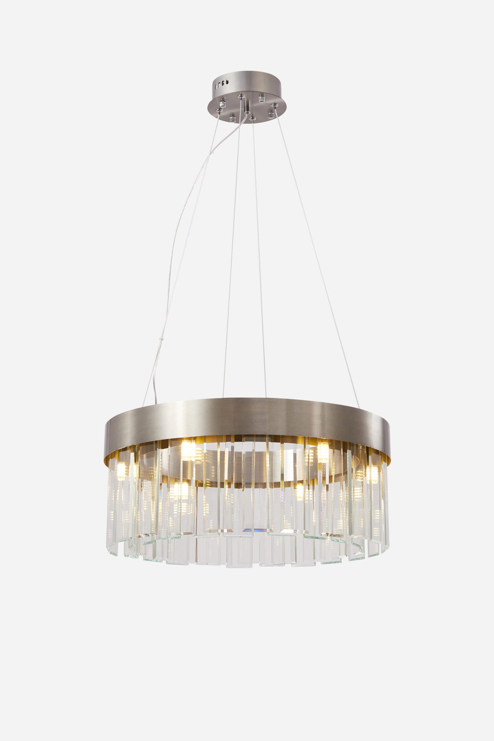 PDC 703-50 MCR # 1/Φ ΝΙΚΕΛ ΜΑΤ ΜΕΤΑΛΛΟ + ΚΡΥΣΤΑΛΟ 6xG9 Φ50x100