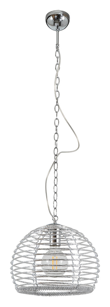 PDC 1011 # ΚΡΕΜ 1/Φ ΜΠΟΜΠΕ ΣΥΡΜΑΤΙΝΟ ΝΙΚΕΛ 1xΕ27 Φ30x(24-70)