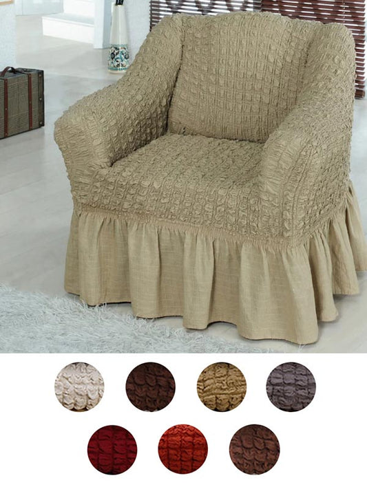 Κάλυμμα Σαλονιού Γκοφρέ Mocha