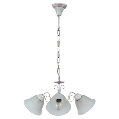 PDC 2261-3 WH# 3/Φ ΛΕΥΚΟ ΜΕ ΧΡΥΣΗ 3xΕ27 Φ58x77