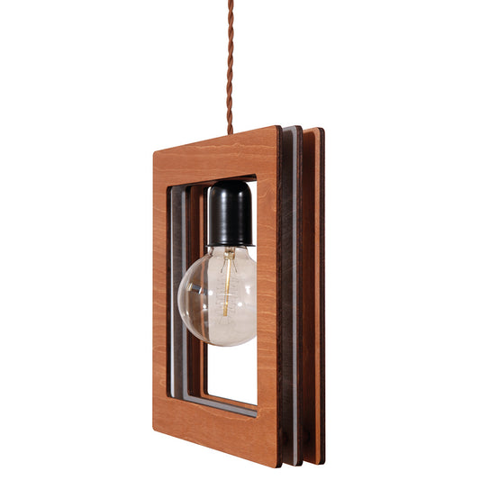 PDA 385 # 1/Φ ΜΕΣΑΙΟ ΞΥΛΟ ΤΕΤΡΑΓΩΝΟ ΚΑΦΕ 30x5x95