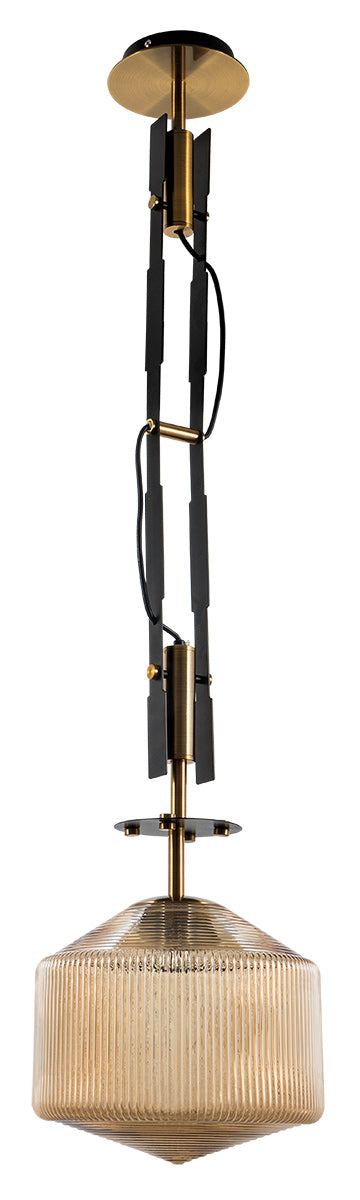 PDC 1480 # 1/Φ ΜΕΛΙ ΓΡΑΜΜΩΤΟ ΓΥΑΛΙ ΒΙΟΜΗΧ. Ε27 Φ28x110