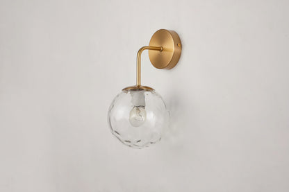 WLC 2476 ΑΠΛΙΚΑ ΜΠΡΑΤΣΟ ΓΩΝΙΑ - ΓΥΑΛΙ ΣΦΥΡΙΛΑΤΟ 1xE27 Φ15x20x30