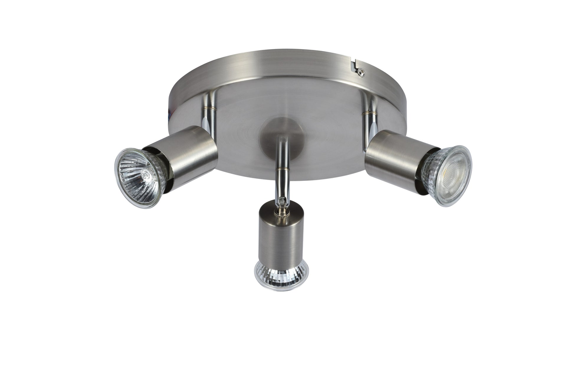 CCC 5215-3 ΝΜ 3/Φ ΟΡΟΦΗΣ ΣΠΟΤ ΝΙΚΕΛ ΜΑΤ 3xGU10 Φ20x8