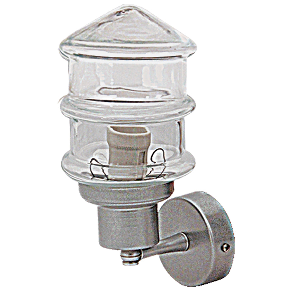 WLA 907 SL ΑΠΛΙΚΑ ΜΕ ΓΥΑΛΙ ΑΛΟΥΜΙΝΙΟΥ 1xΕ27 15x16x24