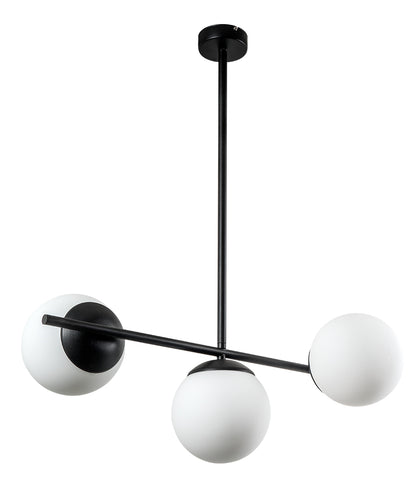 PDA 340-3 /Φ ΣΩΛΗΝΑΣ ΜΕ ΟΠΑΛΙΝΑ ΜΠΑΛΑ 3xΕ27 60x35x70