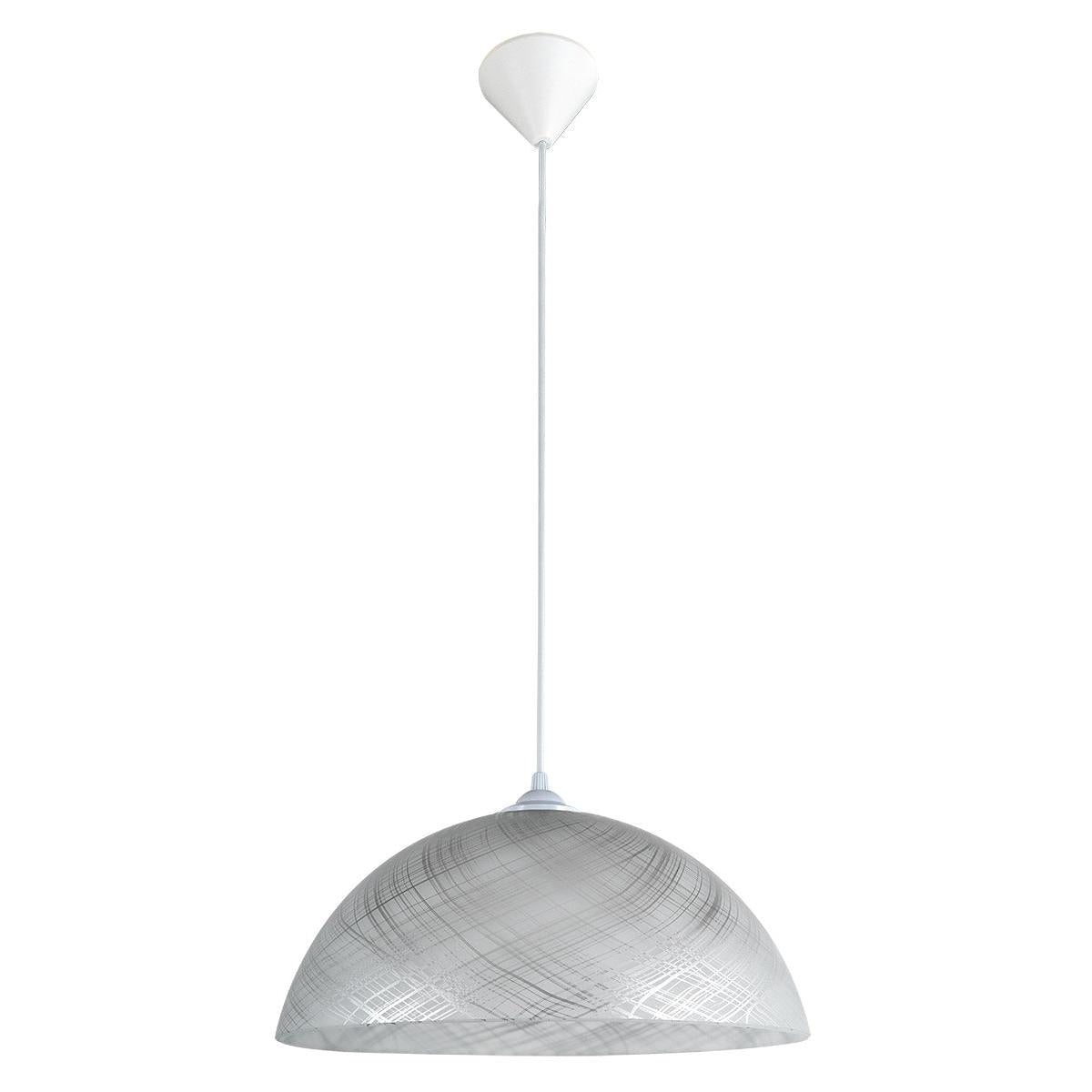 PDA 106-30 SL 1/Φ ΑΣΗΜΙ ΜΕ ΚΑΛΩΔΙΟ 1xΕ27 Φ30x100