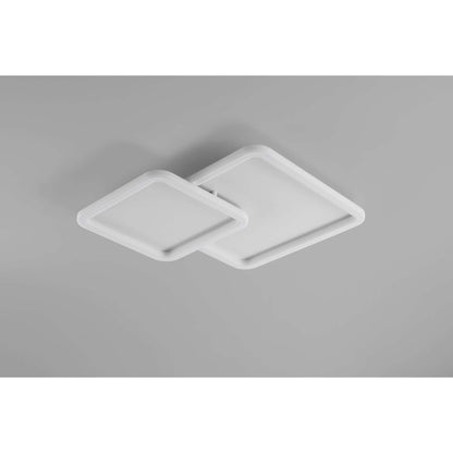 CCC 714-2 ΠΛΑΦΟΝΙΕΡΑ LED ΛΕΥΚΗ ΔΙΠΛΗ ΤΕΤΡΑΓΩΝΗ 45x45x7