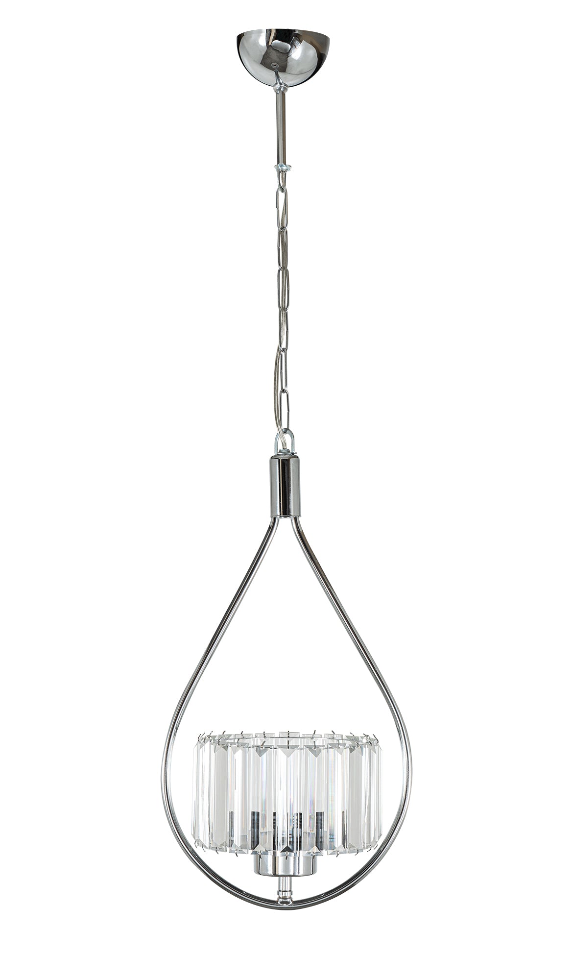 PDT 6092 # ΚΡΕΜ. 1/Φ ΝΙΚΕΛ ΘΗΛΙΑ ΜΕ ΓΥΑΛΙ ΔΙΑΦΑΝΟ Φ18x85