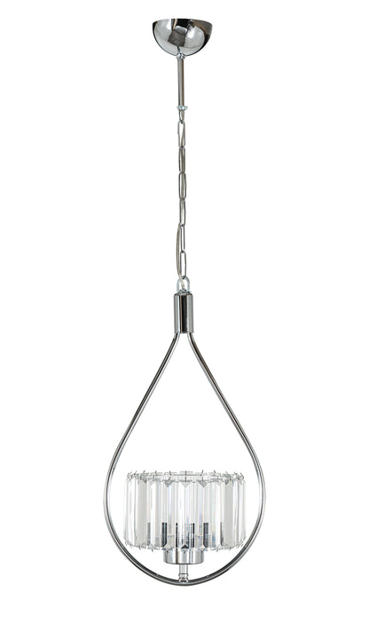 PDT 6092 # ΚΡΕΜ. 1/Φ ΝΙΚΕΛ ΘΗΛΙΑ ΜΕ ΓΥΑΛΙ ΔΙΑΦΑΝΟ Φ18x85