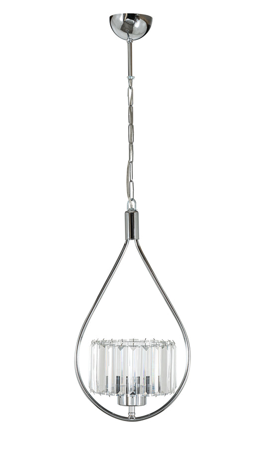 PDT 6092 # ΚΡΕΜ. 1/Φ ΝΙΚΕΛ ΘΗΛΙΑ ΜΕ ΓΥΑΛΙ ΔΙΑΦΑΝΟ Φ18x85