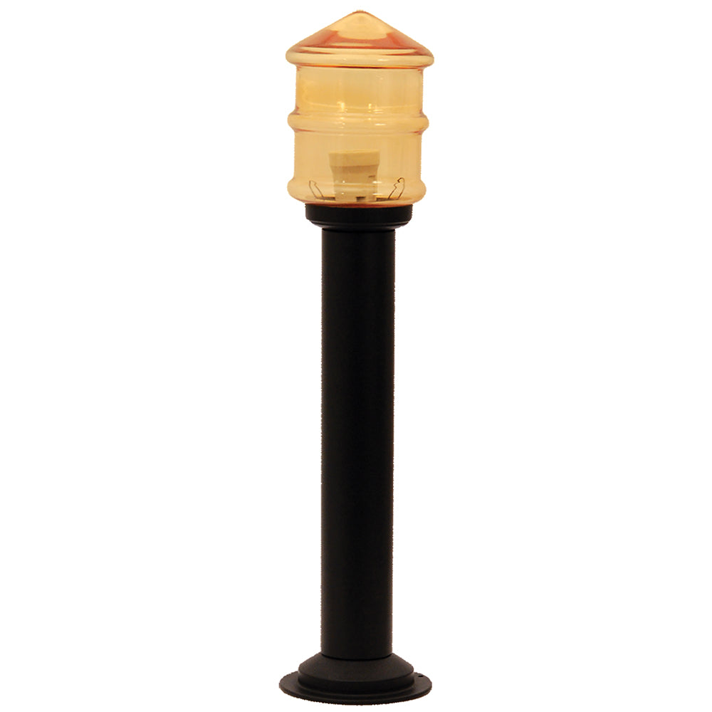 FLA 909 BK ΚΟΛΩΝ. ΨΗΛΟ ΜΕ ΓΥΑΛΙ ΑΛΟΥΜΙΝΙΟΥ 1xΕ27 Φ13x57