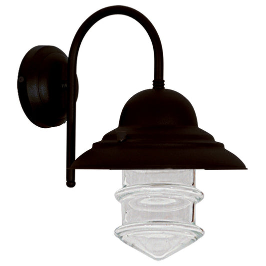 WLA 196 BK ΑΠΛΙΚΑ ΑΛΟΥΜΙΝΙΟΥ ΠΥΡΟΦΑΝΙ ΚΟΥΡΜΠΑ 1xΕ27 22.5x29x35