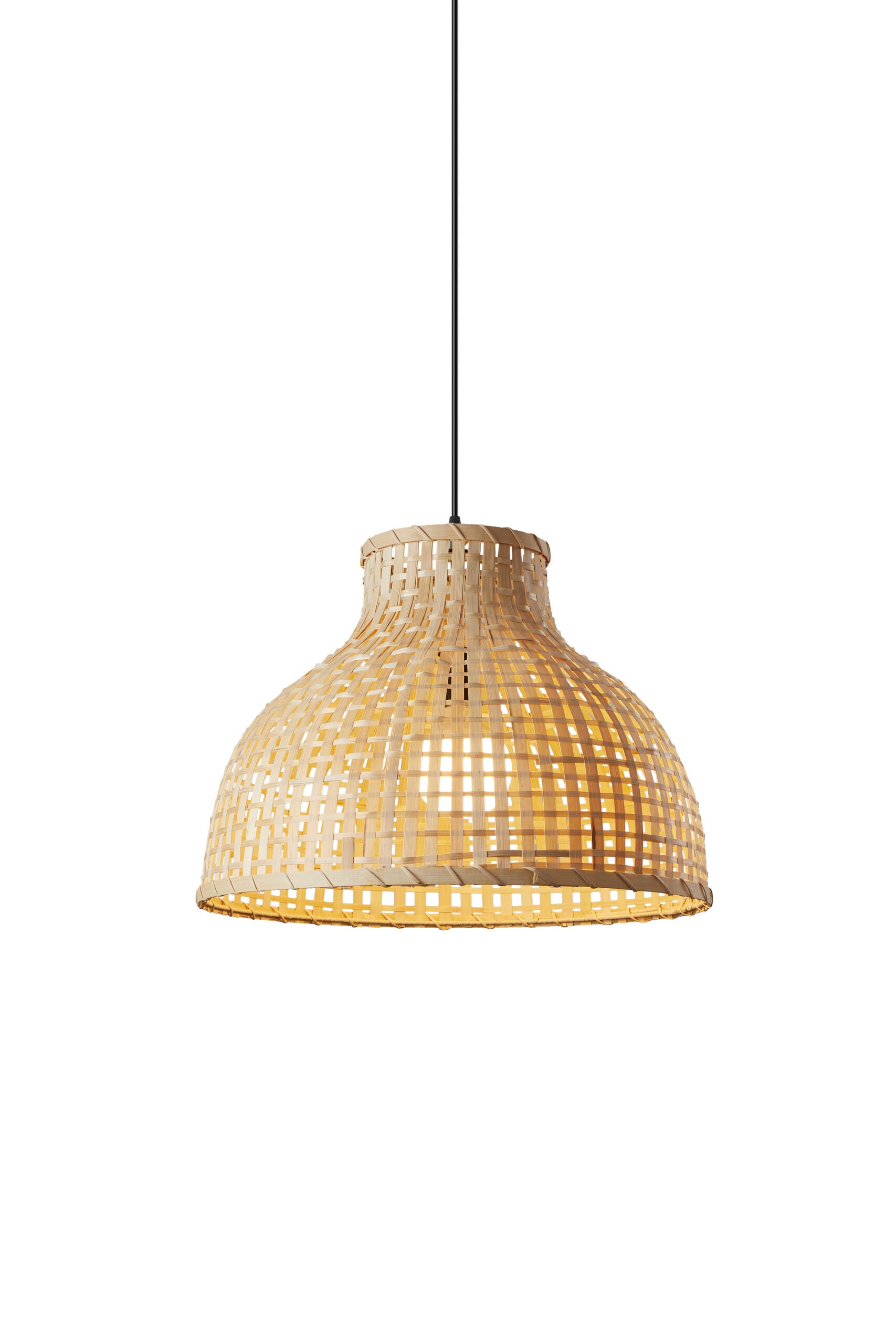 PDC 6827-50 1/Φ ΜΠΑΜΠΟΥ ΦΥΣΙΚΟ ΚΑΜΠΑΝΑ ΜΕ ΑΡΑΙΗ ΠΛΕΞΗ 1xΕ27 Φ50x(35-115)