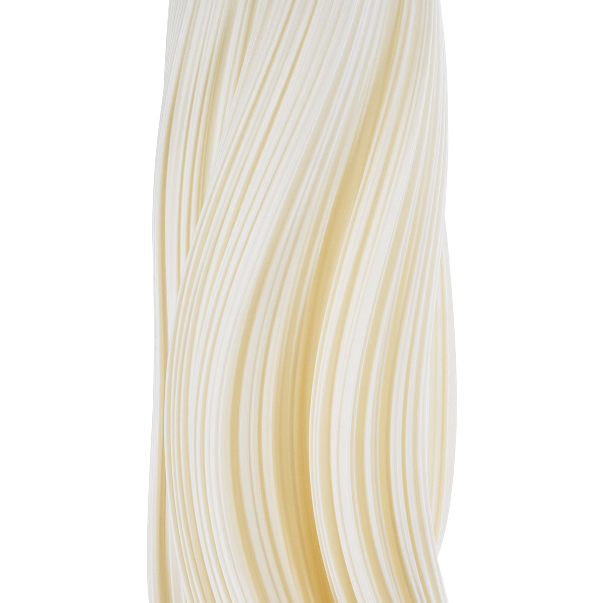 CERULEAN 02312 Μοντέρνο Επιδαπέδιο Φωτιστικό Μονόφωτο 1 x E27 AC220-240V - Φ30 x Υ155cm - Μπεζ Πλαστικό ABS με Μεταλλική Χάλκινη Βάση Πλέγμα